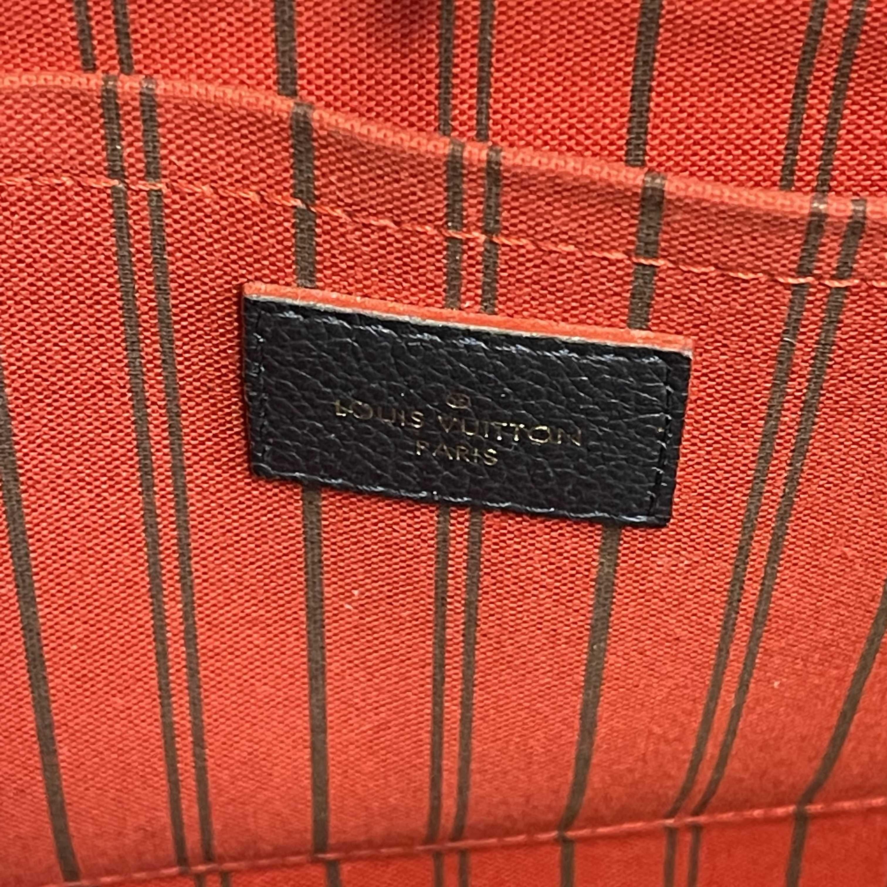 Louis Vuitton - Montaigne GM Dark Navy Monogram - Top Handle W/ Shoulder Strap 2