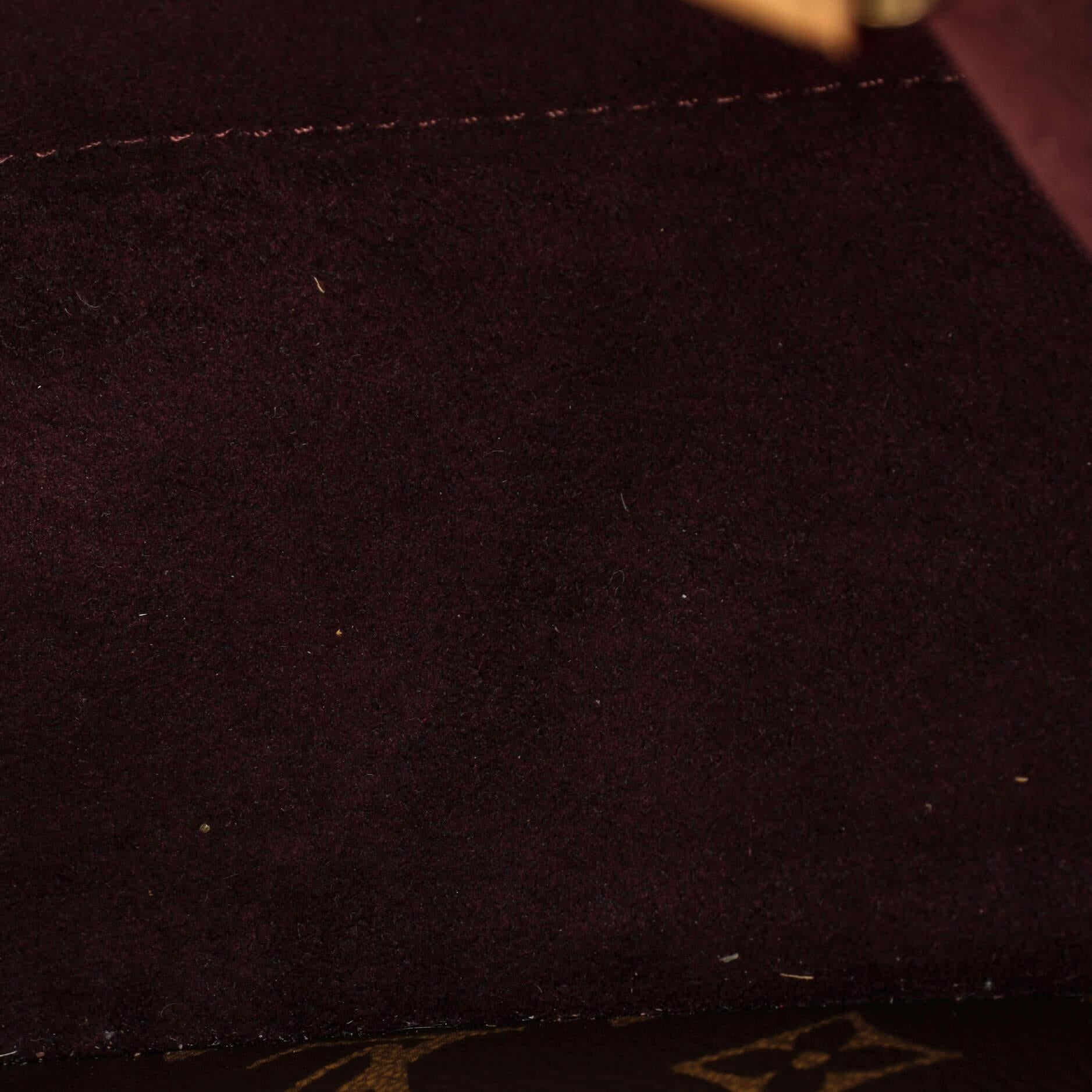 Louis Vuitton Montaigne Handtasche Monogramm Segeltuch BB 1
