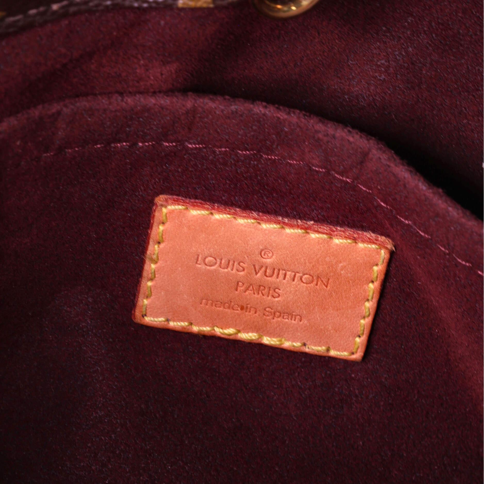 Louis Vuitton Montaigne Handbag Monogram Canvas BB 3