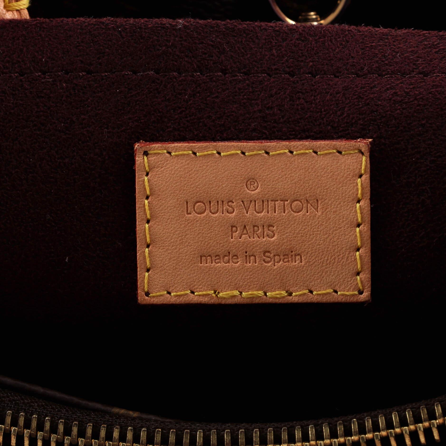 Louis Vuitton Montaigne Handbag Monogram Canvas BB 5