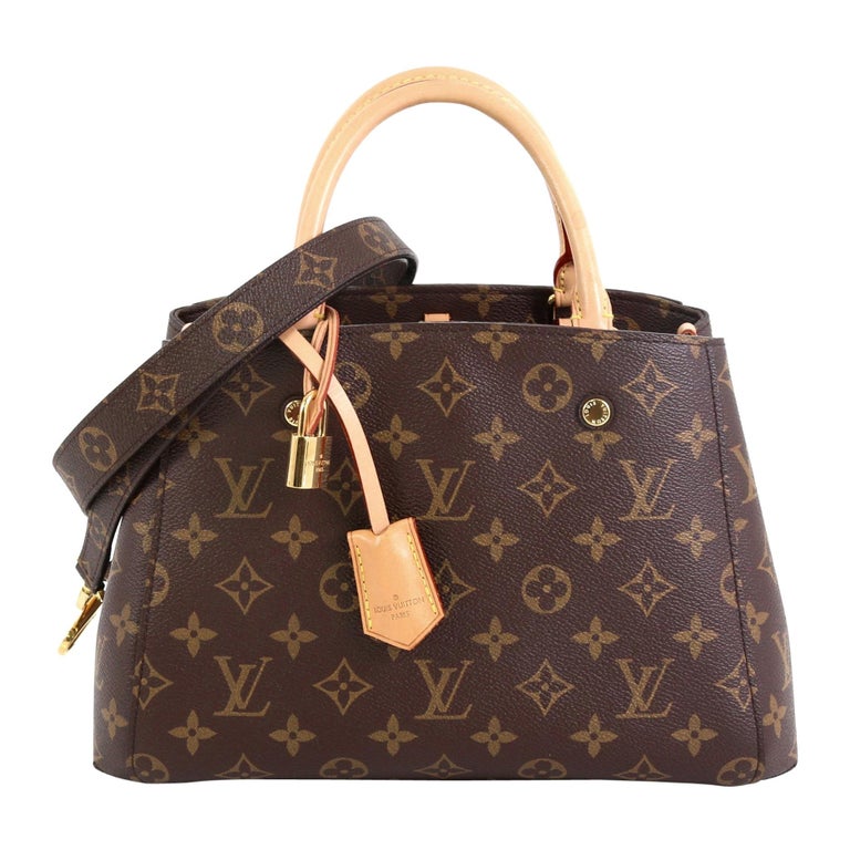 Louis Vuitton Brown Monogram Coated Canvas Montaigne BB Gold Hardware, 2019  Available For Immediate Sale At Sotheby's