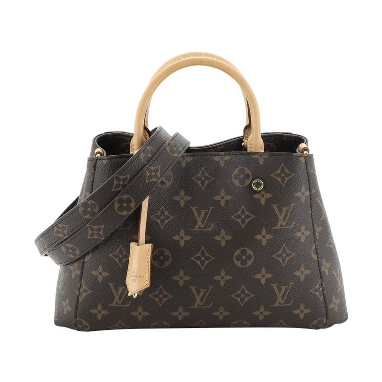 Louis Vuitton Montaigne Handbag Monogram Canvas BB For Sale at 1stdibs