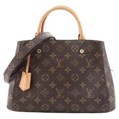 Louis Vuitton Montaigne Handbag Monogram Canvas BB