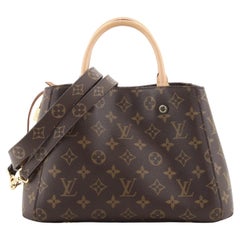 Louis Vuitton Montaigne Handtasche mit Monogramm aus Segeltuch BB