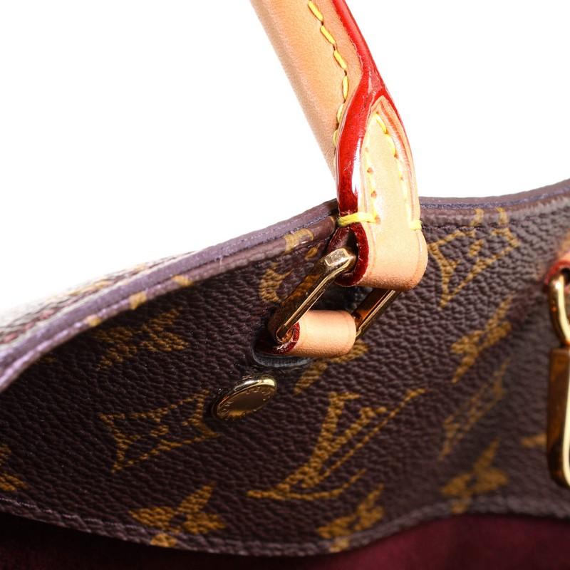 Louis Vuitton Montaigne Handbag Monogram Canvas GM 2