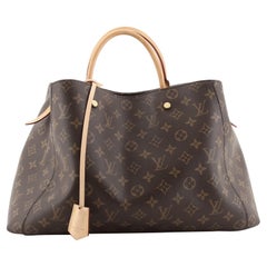 Louis Vuitton Montaigne Handbag Monogram Canvas GM