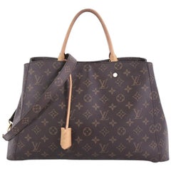 Louis Vuitton Montaigne Handbag Monogram Canvas GM