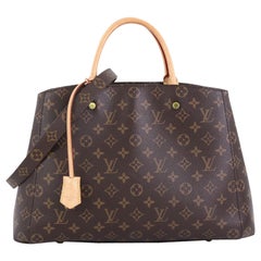 Louis Vuitton Montaigne Handbag Monogram Canvas GM