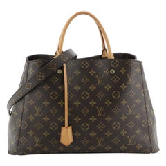 Louis Vuitton Montaigne Handbag Monogram Canvas GM