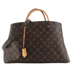 Louis Vuitton Montaigne Handbag Monogram Canvas GM