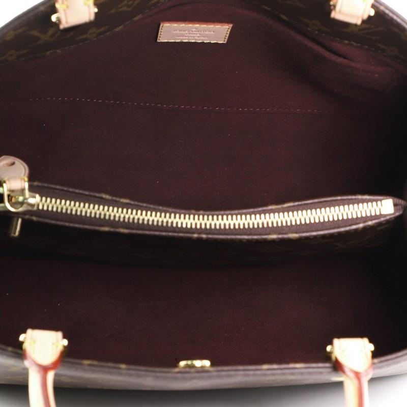 Louis Vuitton Montaigne Handbag Monogram Canvas MM 1