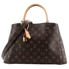 Louis Vuitton Montaigne Handbag Monogram Canvas MM