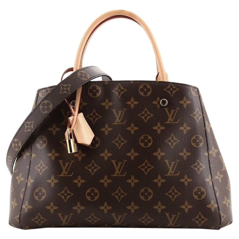 Louis Vuitton Montaigne Handbag Monogram Canvas MM