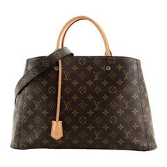 Louis Vuitton  Montaigne Handbag Monogram Canvas GM
