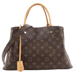 Louis Vuitton Montaigne Handbag Monogram Canvas MM