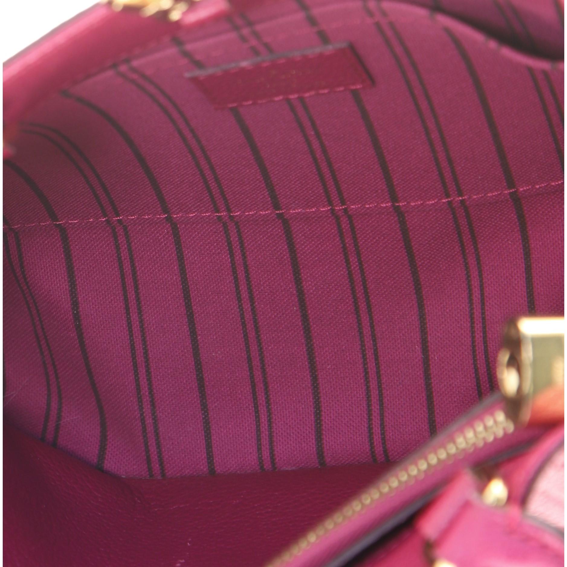 Louis Vuitton Montaigne Handtasche mit Monogramm Empreinte Leder BB 1