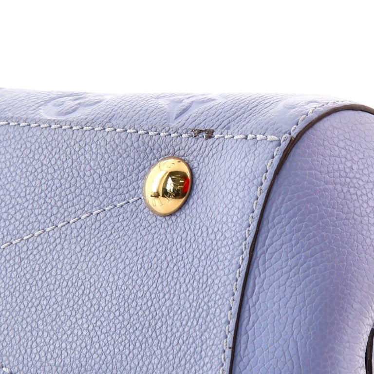 Louis Vuitton Montaigne Handbag Monogram Empreinte Leather Bb