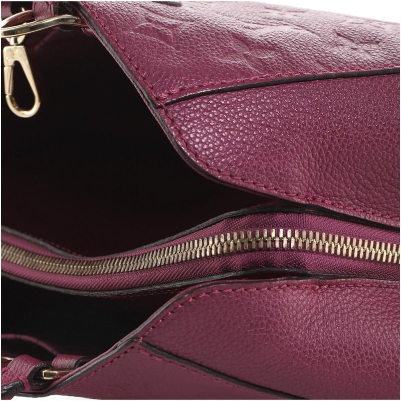 Louis Vuitton Montaigne Handbag Monogram Empreinte Leather BB 2