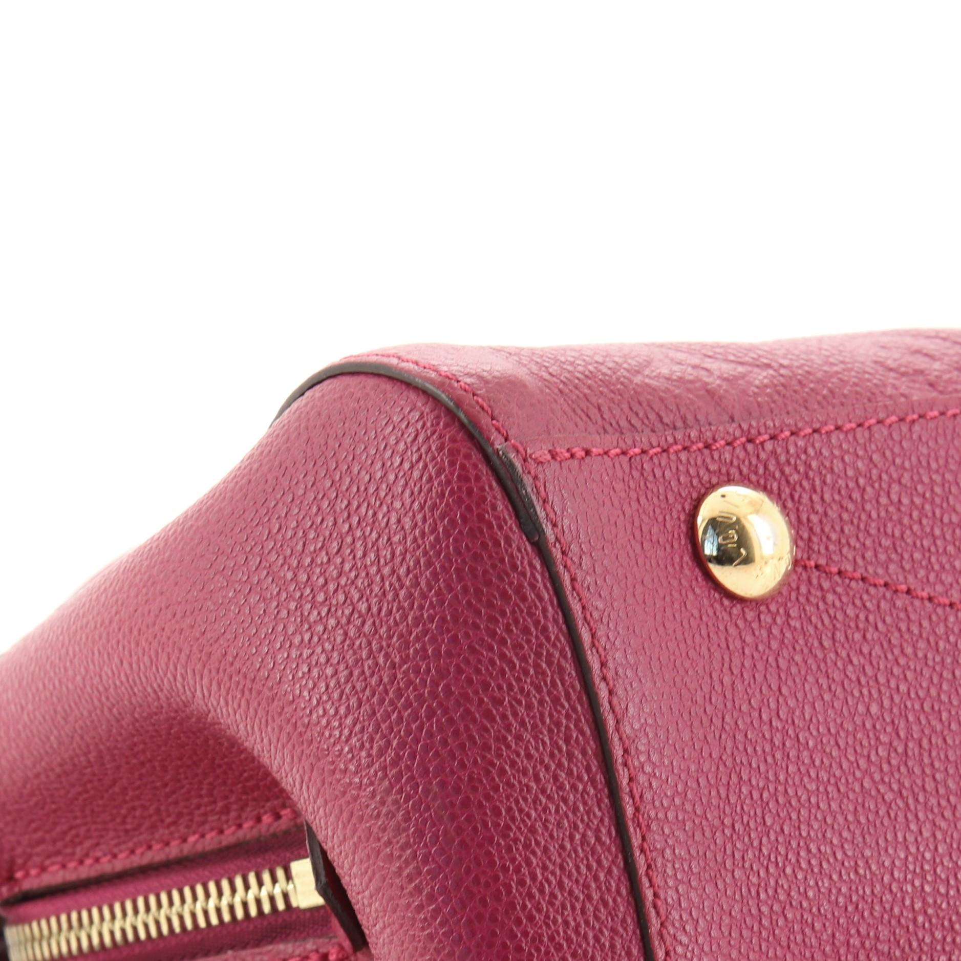 Louis Vuitton Montaigne Handtasche mit Monogramm Empreinte Leder BB 2