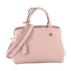 Louis Vuitton Montaigne Handbag Monogram Empreinte Leather BB