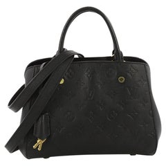 Louis Vuitton Montaigne Handbag Monogram Empreinte Leather BB