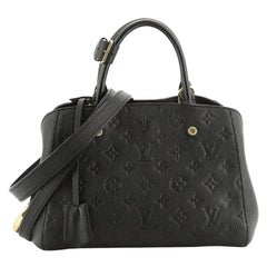 Louis Vuitton Montaigne Handbag Monogram Empreinte Leather BB 