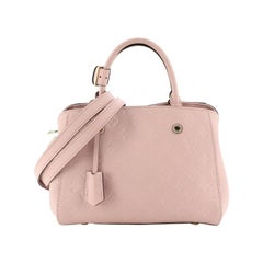 Louis Vuitton Montaigne Handbag Monogram Empreinte Leather BB