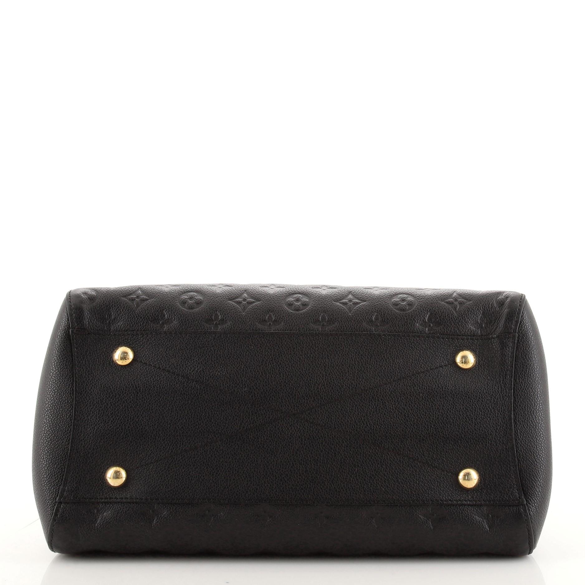 Louis Vuitton Montaigne Handtasche mit Monogramm aus Empreinte Leder GM im Zustand „Relativ gut“ in NY, NY