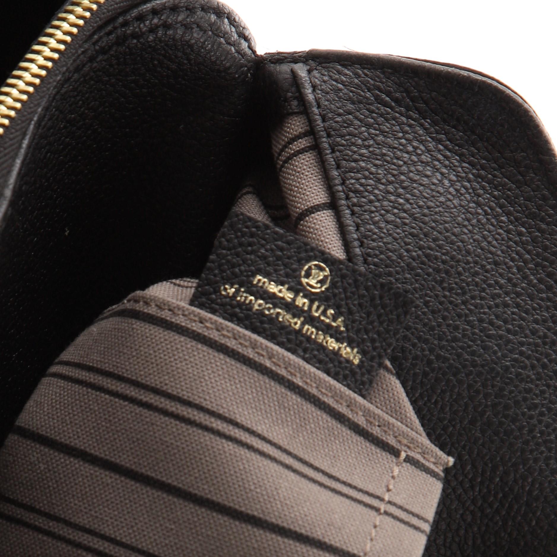 Louis Vuitton Montaigne Handbag Monogram Empreinte Leather GM In Fair Condition In NY, NY