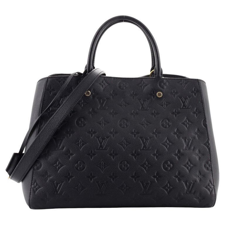 Louis Vuitton Montaigne Handbag Monogram Empreinte Leather GM For Sale ...