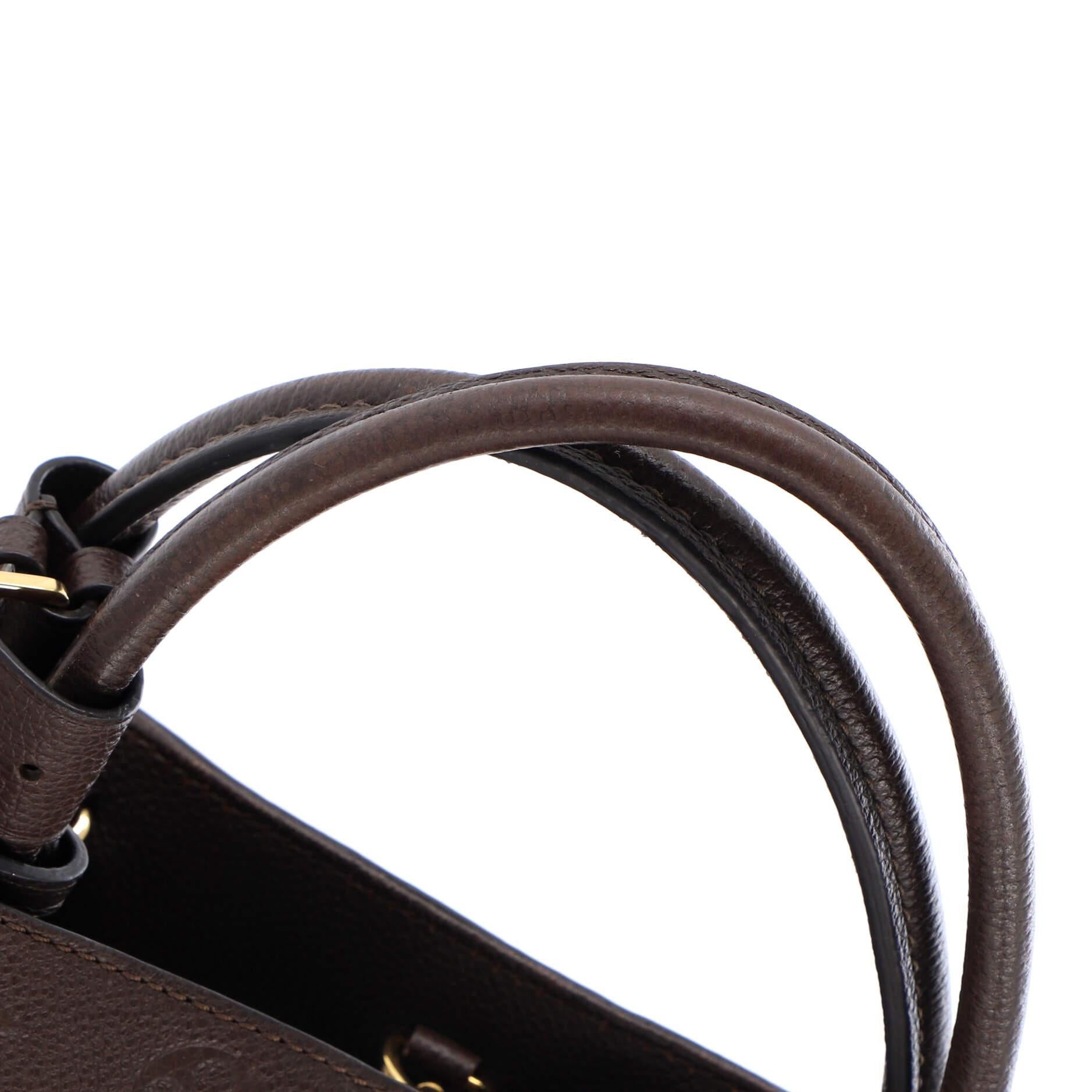 Louis Vuitton Montaigne Handbag Monogram Empreinte Leather MM For Sale 2