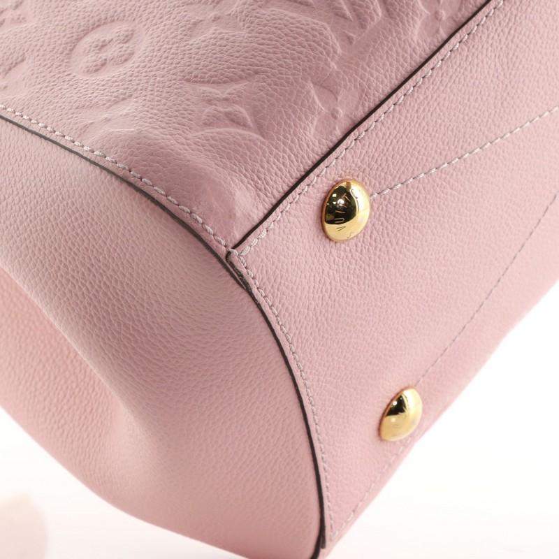 Louis Vuitton Montaigne Handbag Monogram Empreinte Leather MM 2