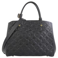 Louis Vuitton Montaigne Handtasche mit Monogramm aus Empreinte Leder MM