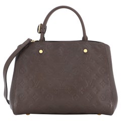 Louis Vuitton Montaigne Handtasche mit Monogramm aus Empreinte Leder MM