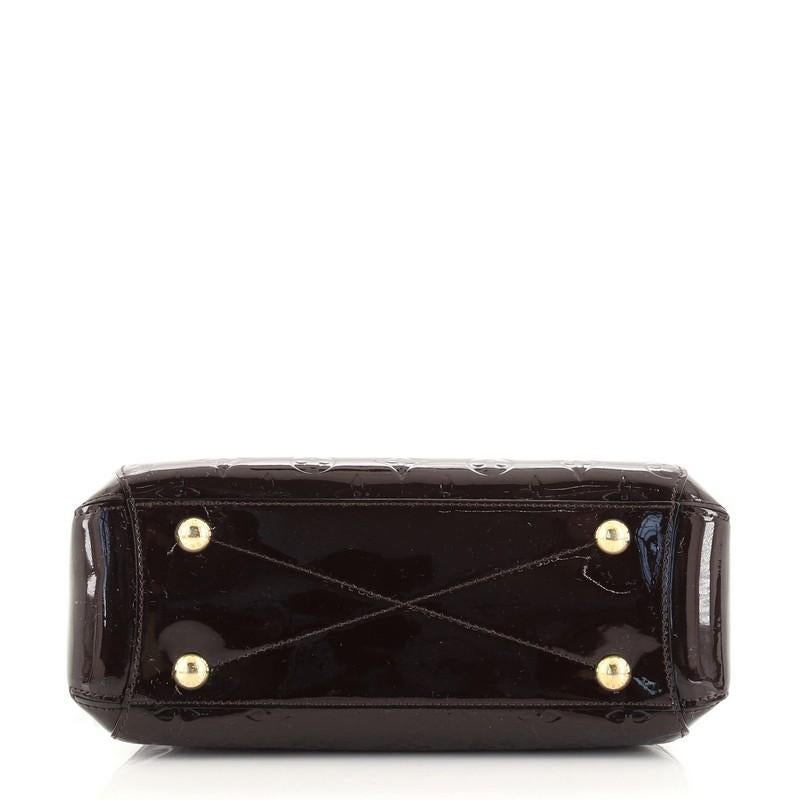 Black Louis Vuitton Montaigne Handbag Monogram Vernis BB