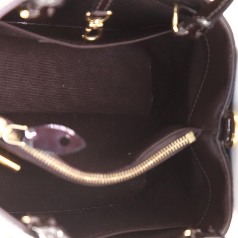 Louis Vuitton Montaigne Handbag Monogram Vernis BB In Good Condition In NY, NY