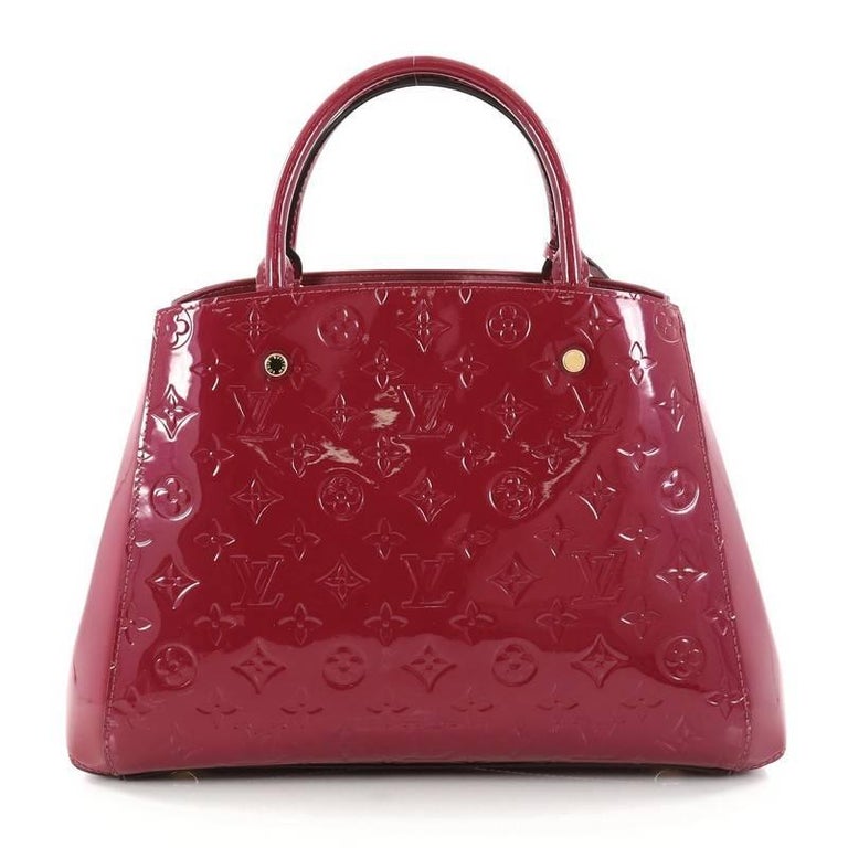 Louis Vuitton Montaigne Monogram Vernis MM Handbag at 1stDibs
