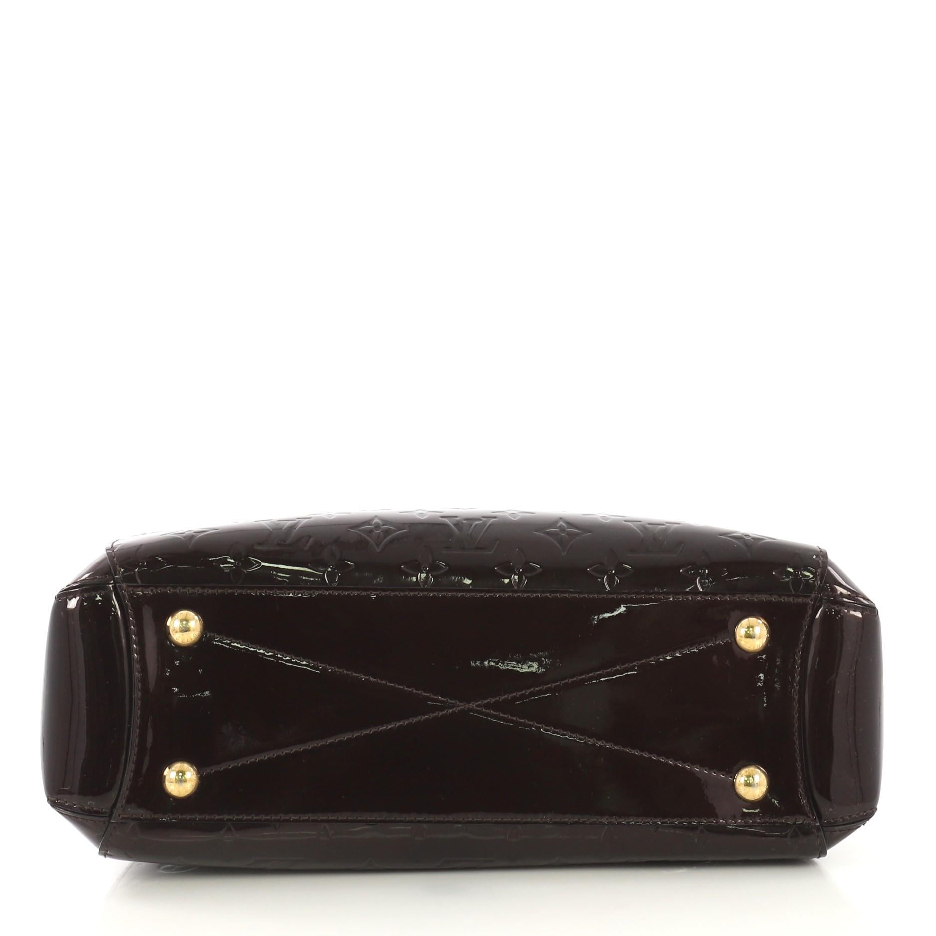 Women's Louis Vuitton Montaigne Handbag Monogram Vernis MM