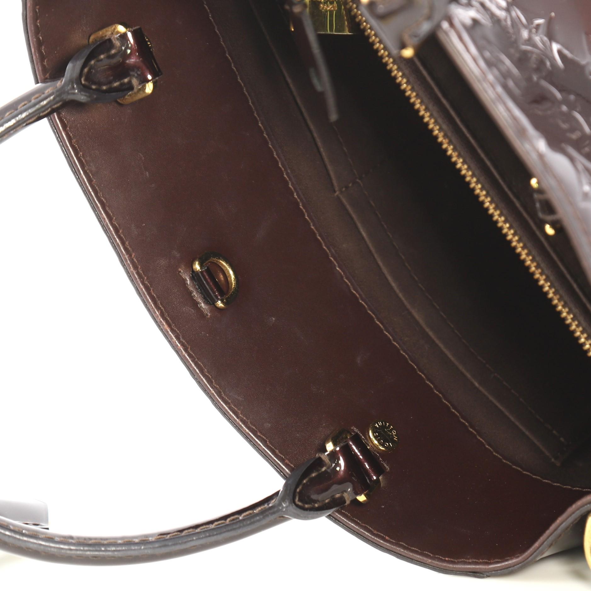 Louis Vuitton Montaigne Handbag Monogram Vernis MM 1