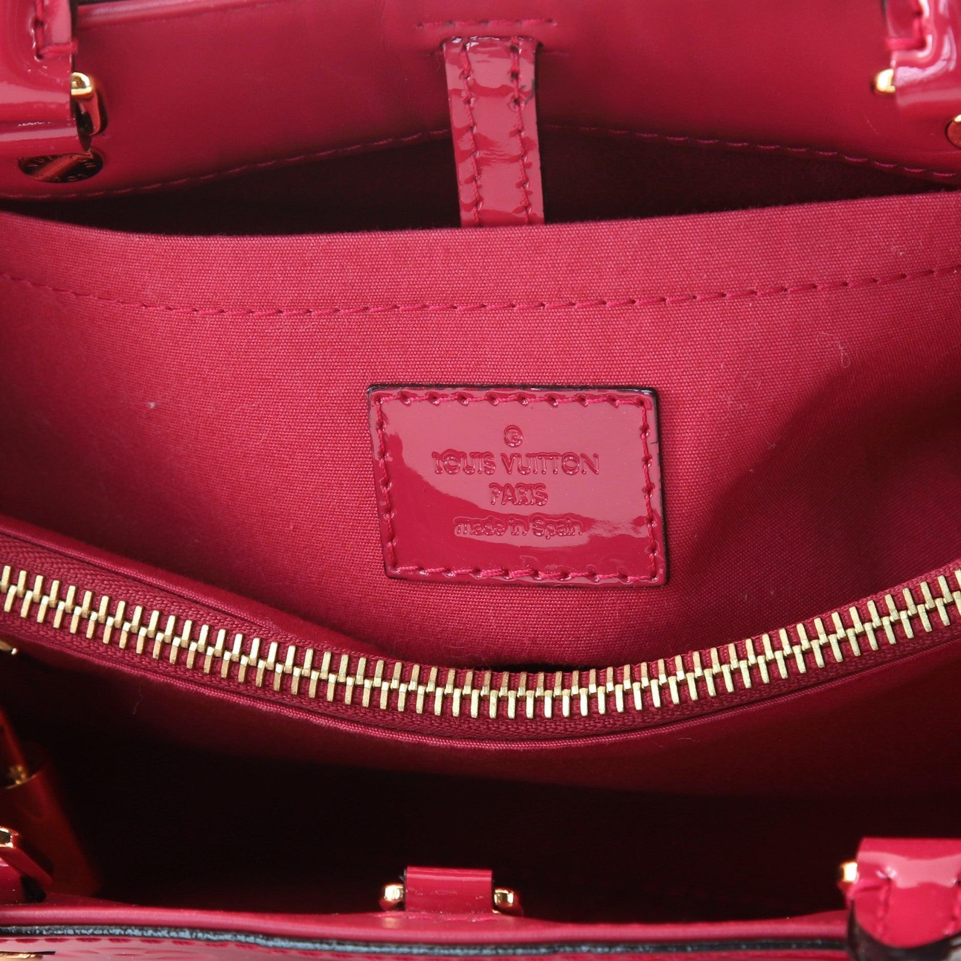 Louis Vuitton Montaigne Handtasche mit Monogramm Vernis MM 2