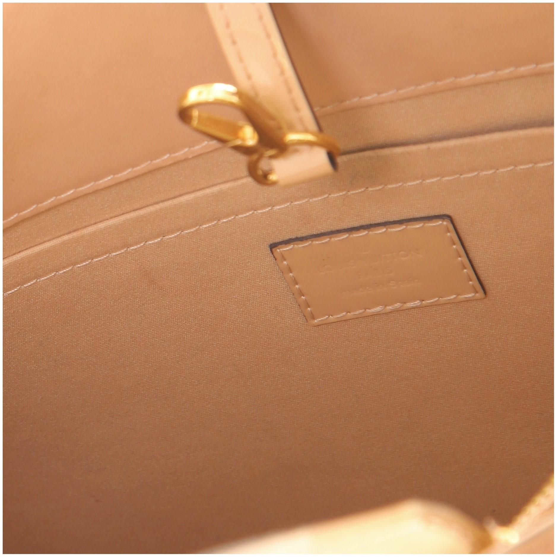 Louis Vuitton Montaigne Handbag Monogram Vernis MM 3