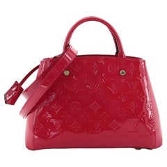  Louis Vuitton Montaigne Handbag Monogram Vernis MM