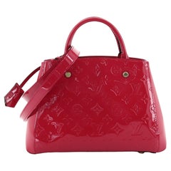  Louis Vuitton Montaigne Handtasche mit Monogramm Vernis MM