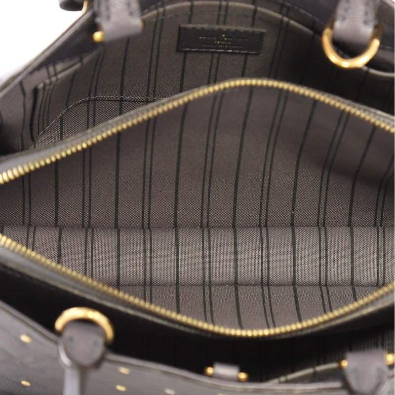 Louis Vuitton Montaigne Handbag Studded Monogram Empreinte Leather BB 1