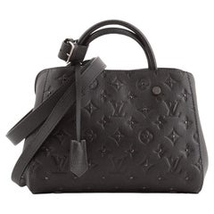 Louis Vuitton Montaigne Handbag Studded Monogram Empreinte Leather BB