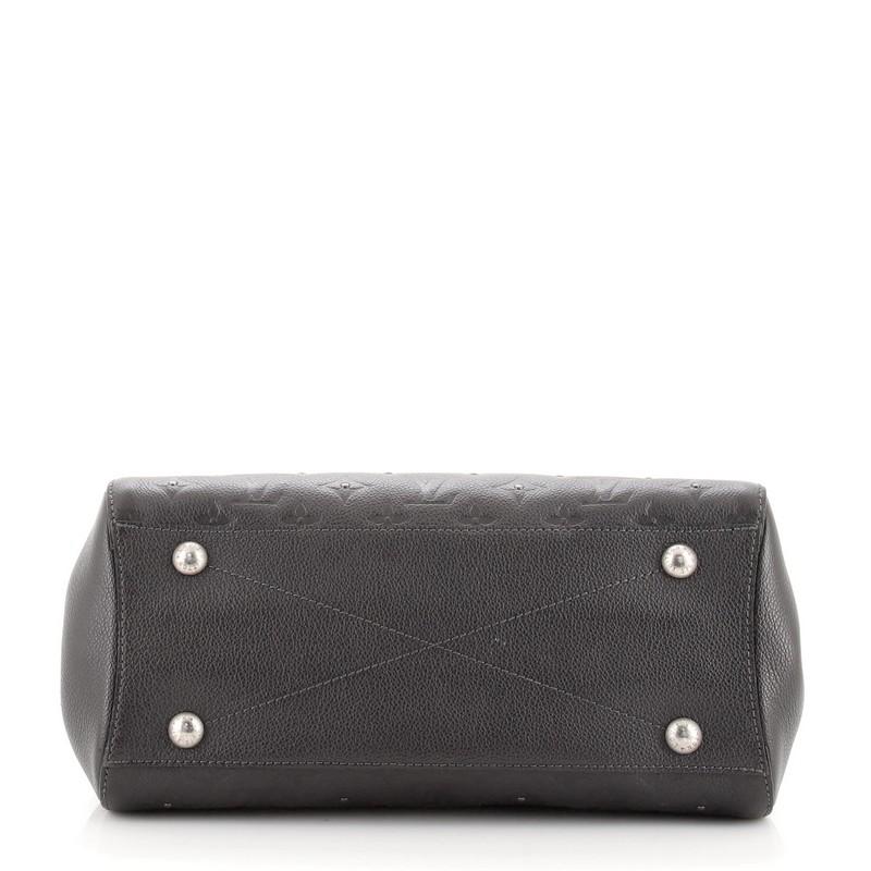 Women's or Men's Louis Vuitton Montaigne Handbag Studded Monogram Empreinte Leather MM