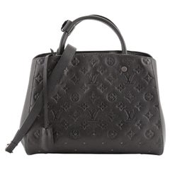 Louis Vuitton Montaigne Handbag Studded Monogram Empreinte Leather MM