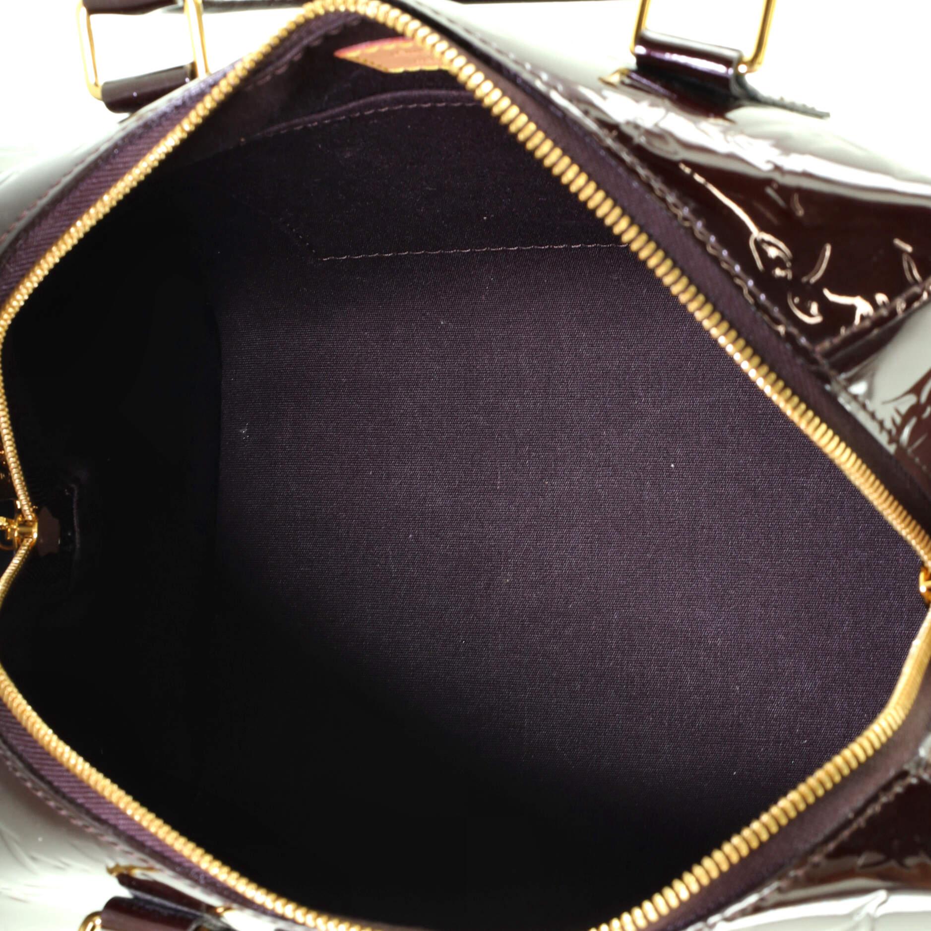 Black Louis Vuitton Montana Handbag Monogram Vernis