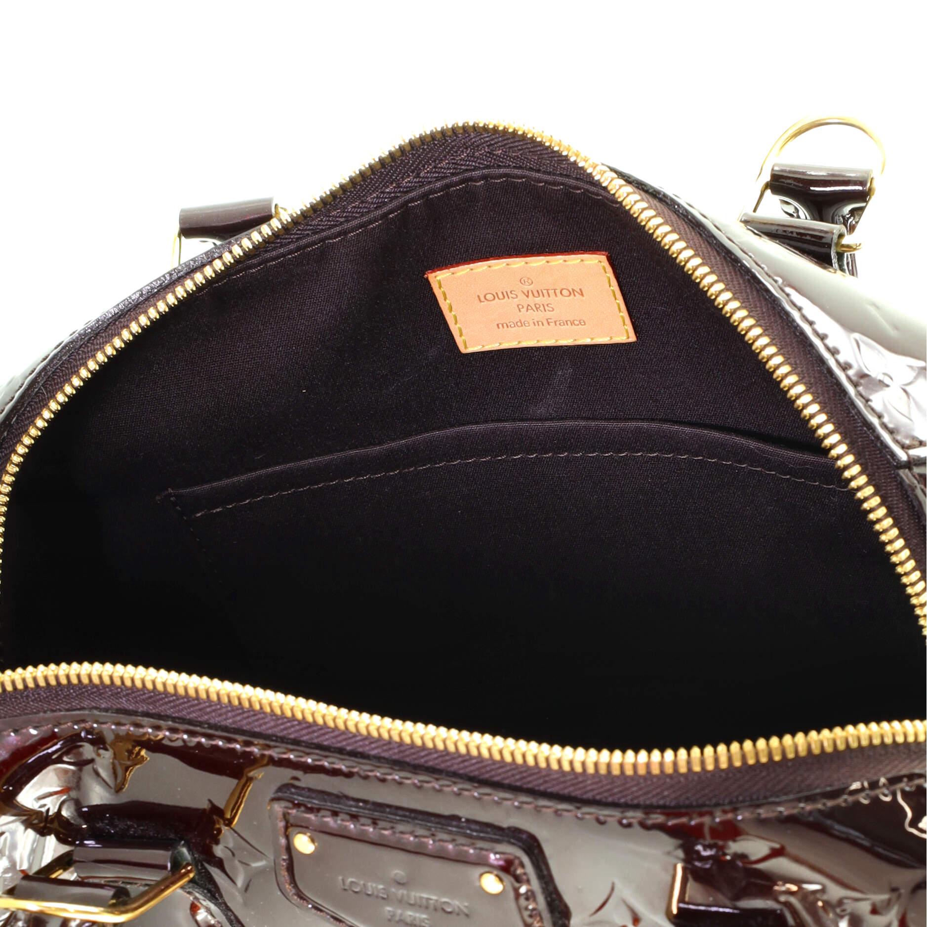 Women's or Men's Louis Vuitton Montana Handbag Monogram Vernis