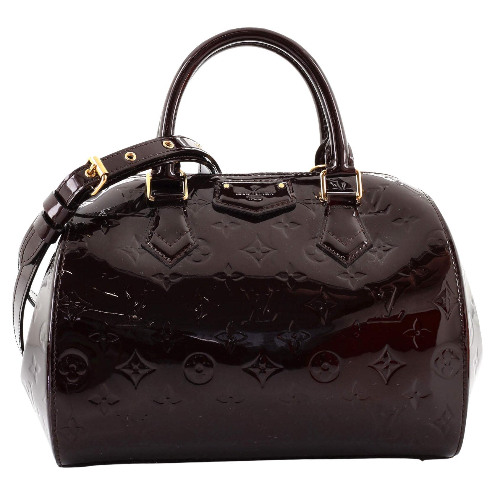 Authenticated used Louis Vuitton Louis Vuitton Montebello PM Handbag M90167 Monogram Vernis Dune 2way Shoulder Bag Patent Leather, Adult Unisex, Size